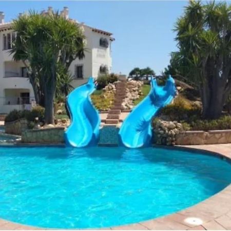 Ferienwohnung En Denia, Urbanizacion El Palmar Con Piscina, Toboganes Y Chiringuito Exterior foto