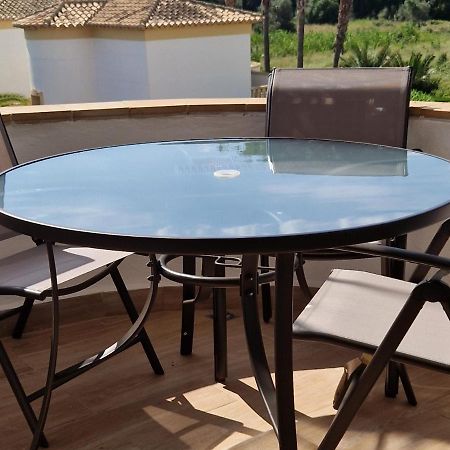 Ferienwohnung En Denia, Urbanizacion El Palmar Con Piscina, Toboganes Y Chiringuito Exterior foto