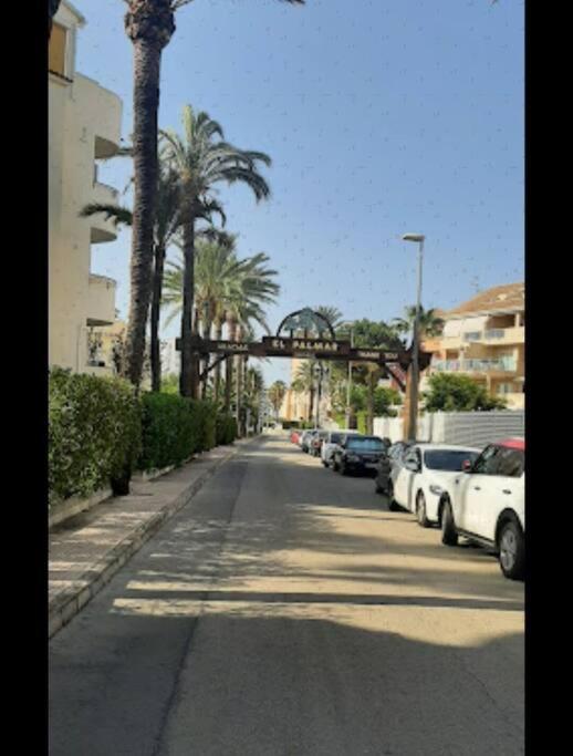 Ferienwohnung En Denia, Urbanizacion El Palmar Con Piscina, Toboganes Y Chiringuito Exterior foto