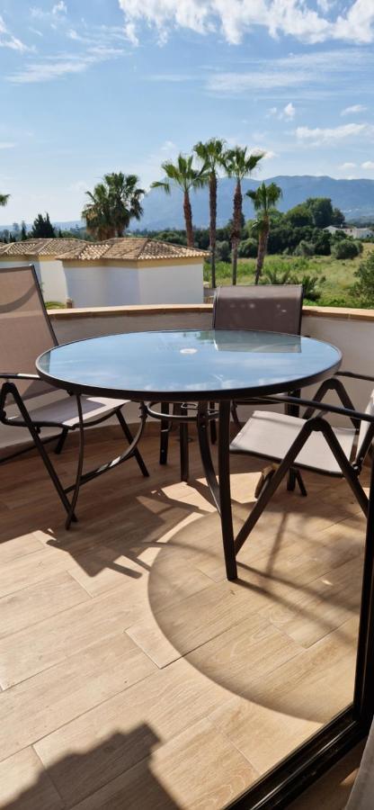Ferienwohnung En Denia, Urbanizacion El Palmar Con Piscina, Toboganes Y Chiringuito Exterior foto